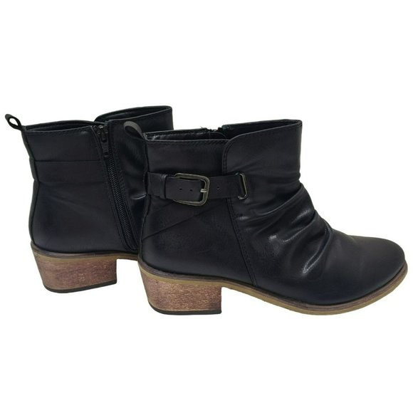 Bare Traps Womens Pennie Sz 10M Black Ankle Boots Booties, Fall ready! - Picture 1 of 11
